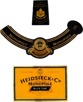 HEIDSIECK & Co MONOPOLE BLUE TOP