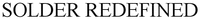 SOLDER REDEFINED