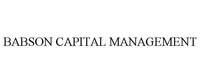 BABSON CAPITAL MANAGEMENT