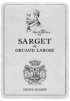 SARGET DE GRUAUD LAROSE