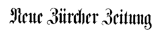 Neue Zürcher Zeitung