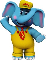 Bubbles The Elephant ABC 123
