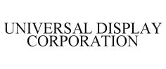 UNIVERSAL DISPLAY CORPORATION
