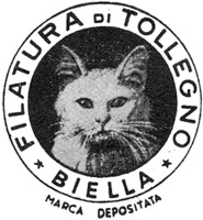 FILATURA DI TOLLEGNO BIELLA MARCA DEPOSITATA