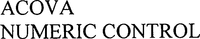 ACOVA NUMERIC CONTROL