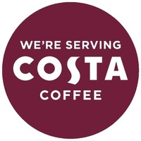 WE'RE SERVING COSTA COFFEE