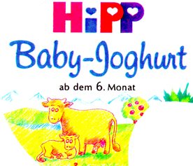 HiPP Baby-Joghurt ab dem 6. Monat