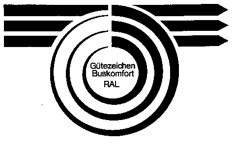 Gütezeichen Buskomfort RAL