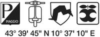 P PIAGGIO 43 39' 45
