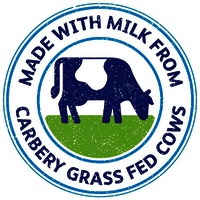 MADE WITH MILK FROM CARBERY GRASS FED COWS