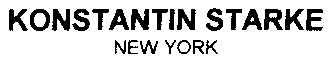 KONSTANTIN STARKE NEW YORK