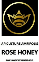 APICULTURE AMFIPOLIS ROSE HONEY ROSE HONEY WITH EDIBLE GOLD