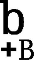 b + B