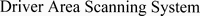 Driver Area Scanning System