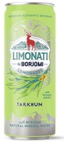 LIMONATI by BORJOMI LEMONADES TARKHUN with Tarragon extract with BORJOMI NATURAL MINERAL WATER GEORGIAN AUTHENTIC BEVERAGE
