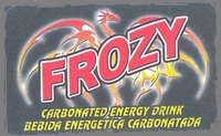 FROZY CARBONATED ENERGY DRINK BEBIDA ENERGETICA CARBONATADA