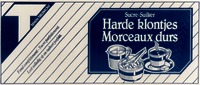 T Sucre-Suiker Harde klontjes Morceaux durs