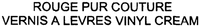 ROUGE PUR COUTURE VERNIS A LEVRES VINYL CREAM