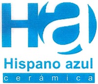 Ha Hispano azul cerámica