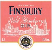 FINSBURY Wild Strawberry GIN