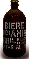 BDA BIERE DES AMIS BELGE BLONDE A PARTAGER 66CL