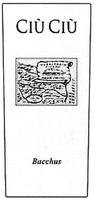 CIÙ CIÙ Bacchus