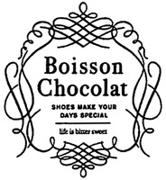 Boisson Chocolat SHOES MAKE YOUR DAYS SPECIAL life is bitter sweet