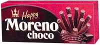 FLIS Happy Moreno Choco ROLLS IN CHOCOLATE WITH CHOCOLATE