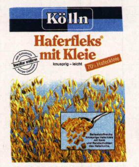 Kölln Haferfleks mit Kleie