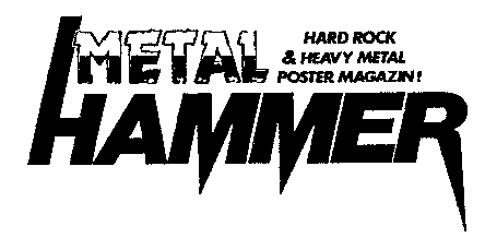 METAL HAMMER HARD ROCK & HEAVY METAL POSTER MAGAZIN !