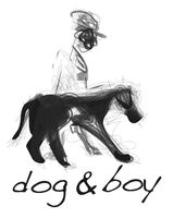 dog & boy