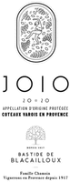 JOIO 2020 APPELLATION D'ORIGINE PROTÉGÉE COTEAUX VAROIS EN PROVENCE DEPUIS 1917 BASTIDE DE BLACAILLOUX Famille Chamoin Vignerons en Provence depuis 1917