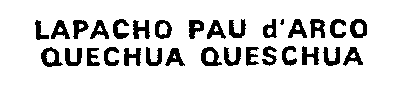 LAPACHO PAU d'ARCO