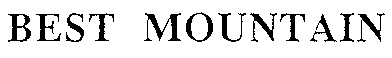 BEST MOUNTAIN