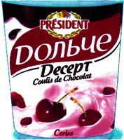 PRÉSIDENT Decept Coulis de Chocolat Cerise