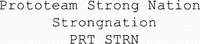 Prototeam Strong Nation Strongnation PRT STRN