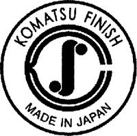 KOMATSU FINISH MADE IN JAPAN