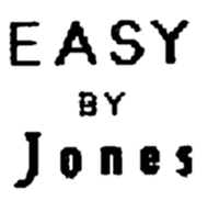 EASY BY Jones
