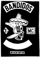 BANDIDOS 1% MC OUR COLORS DON'T RUN