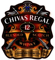 CHIVAS REGAL BLENDED SCOTCH WHISKY AGED 12 YEARS PRODUCE OF SCOTLAND