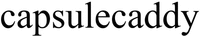 capsulecaddy