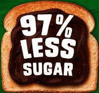 97% LESS SUGAR