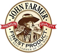 JOHN FARMER PREMIUM QUALITY FINEST PRODUCT THE BEST FARMER OF THE WEST