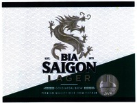 BIA SAIGON LAGER EST. 1875 GOLD MEDAL BREW PREMIUM QUALITY BEER FROM VIETNAM