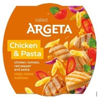 salad ARGETA Chicken & Pasta chicken, tomato, red pepper and pasta FREE FROM Additives
