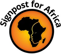 Signpost for Africa