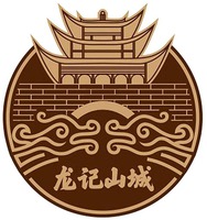 The transliteration of the Chinese characters is Long Ji Shan Cheng.