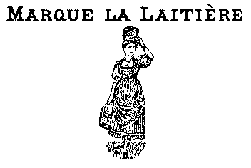 MARQUE LA LAITIÈRE