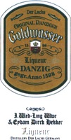 Der Lachs ORIGINAL DANZIGER Goldwasser