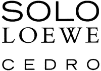 SOLO LOEWE CEDRO